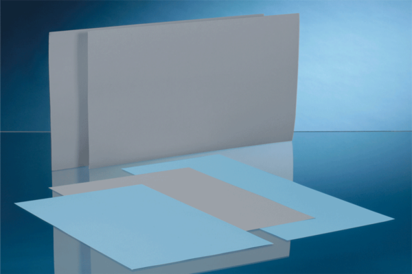 Syntego 300 g/m² DIN A4 10 Bogen blauer doppelseitiger Dekokarton mit Perlglanzschimmer