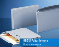 Folding instructions certificate folders