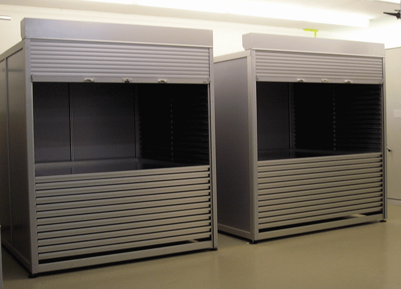 Planorama-Schrank Historisches Museum Basel 1