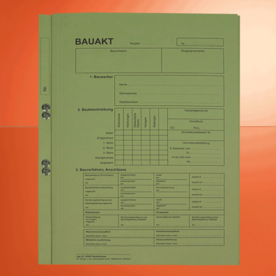 Bauaktmappen