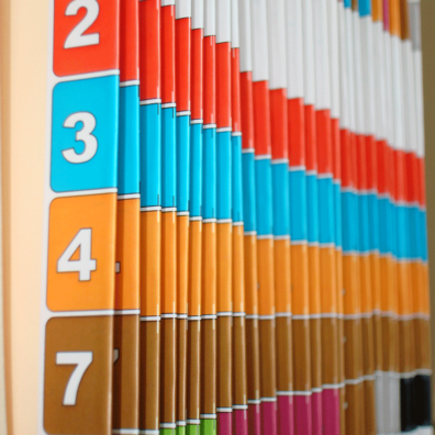 Color-Filesystem Einstellmappen und -hefter