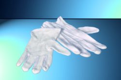 Baumwoll-Trikot-Handschuhe