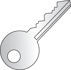 Einzel-/Ersatzschlüssel Ergo-Lock
