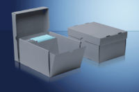 Karteikartenbox, 30 x 22,5 x 16,5 cm, (Materialstärke 1,4mm)