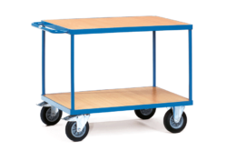 Schwerer Tischwagen mit 2 Böden, Schweißkonstruktion