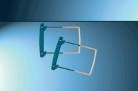 Archivschlauchheftung, grün, Schlauch 28 cm lang